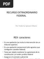 REX - Caracteres Generales