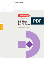 First For Schools Handbook Update 2018 WEB v3