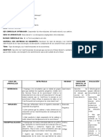 Plan de Clase Tipos de Energia y Sus Transformaciones en Los Ecosistemas