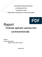 Ordinea Aplicarii Sanctiunilor