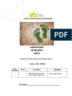 Manual de Prácticas de Laboratorio de Recurso Suelo Entregar