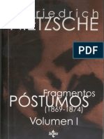 Fragmentos Postumos I PDF