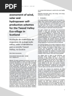 Feasibility Assessment of Wind Solar and