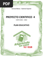 Proyecto Cientifico de Decimo Año Egb A y B