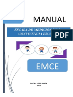 Manual de Medicion de La Convivencia Escolar