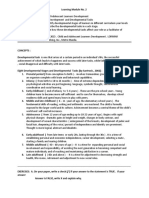 Module 2-The Stages of Development and Developmental Tasks