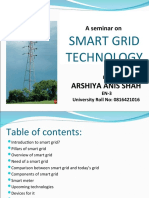 Smart Grid Technology: A Seminar On