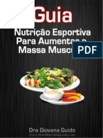 Nutricao Esportiva para Aumentar Massa Muscular