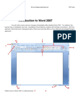 Introduction To Word 2007: Introduction To Programming Electrical Engineering Department UET Taxila