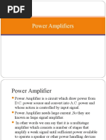 10-Classes of Amplifiers, Class A Power Amplifiers-05-Sep-2019Material - I - 05-Sep-2019 - Module - 4