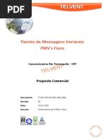 Telven T: Painéis de Mensagens Variáveis PMV S Fixos