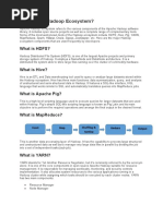 What Is The Hadoop Ecosystem?