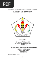 Indutrial Work Practice Activity Report in Ahmad'S Car Repair Shop