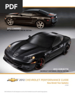 Chevrolet Performance Guide: 2012 Camaro