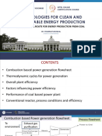 4 - Conventional Route For Energy Production From Coal