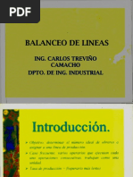 Balanceo de Lineas Exposicion IX 2015