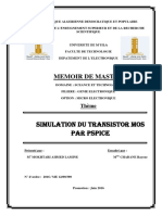 Simulation Transistor Mos