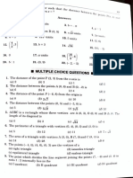 Multiple Choice Questions: Distance