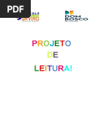 Projeto de Leitura Ed Infantil 2020