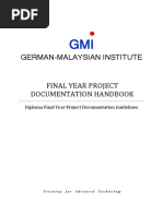 2 - Final Year Project Documentation Guidelines 6th Edition Feb 2020