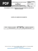 Procedimiento para La Dispensacion de Medicamentos Dispositivos Medicos e Insumos