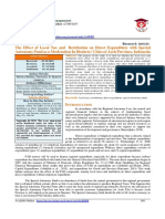 The Effect of Local Tax and Retribution On Direct Expenditure With Special Autonomy Fund