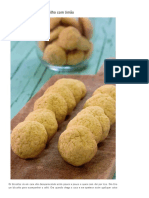 Biscoitos de Farinha de Milho Com Limão