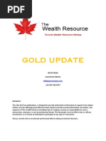 Gold Update: Bernie Doyle Investment Advisor