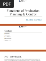 Functions of PPC Unit 2