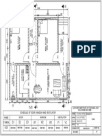 D1 D2 D3 W1 W2 W3 V1 V2: Schedule of Door, Window and Ventilator Name Symbol Size