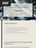 EMM213 Strength of Materials: Torsion