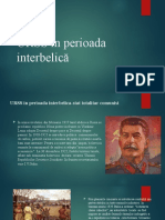 Urss in Perioada Interbelica