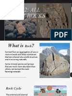 Week 2: All About Rocks