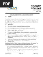 Caa-Ac-gen029 RVSM Advisory Circular