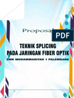 Proposal Penyambungan Fiber Optik