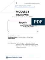 Module 2 Principles of Food Preparation