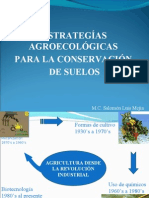 Estrategias Agroecológicas para La Conservación de Suelos