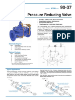 Pressure Reducing Valve: Model