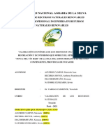 Valoración Económica Del Sitio Turístico de La Isla Del Amor