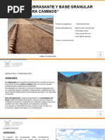 Subrasante y Base Granular para Caminos PPT ENVIAR