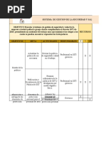 Plan Anual de Trabajo-Craidero Pollos La Granja