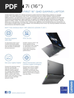 Lenovo Legion 7 16ITHg6 Datasheet EN