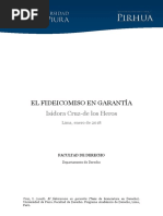 El Fideicomiso en Garantia