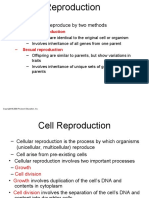 Living Organisms Reproduce by Two Methods: Asexual Reproduction