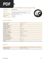 1x2x16 AWG - 50C Overall Shielded Instrumentation Cable - 8N61001101 - V - 1 - R - 12