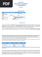 3°secundaria - Unidad Didáctica Ed. Física