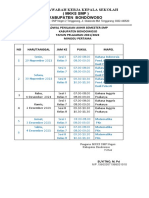 Jadwal Pas MKKS 2021