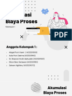 Akumulasi Biaya Proses - Kelompok 1