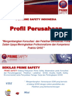 Presentasi Company Profile PRIME SAFETY INDONESIA 2011