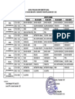 JADWAL PENILAIAN AjajwjahKHIR SEMESTER GANJIL TP. 2021-2022